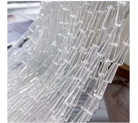 Perles Tour en Verre Cristal Plaqué AB Perles Vrac Accessoires Bijoux DIY