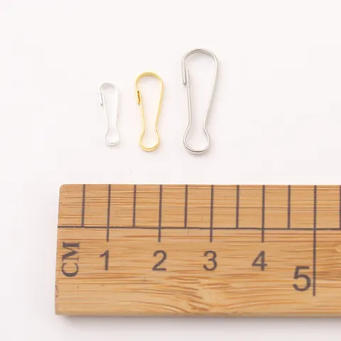 Metal Spring Snap Hooks Lobster Claw Clasps Metal Swivel Snap Hook Keychain Spring Gate Ring Jewelry Making Findings