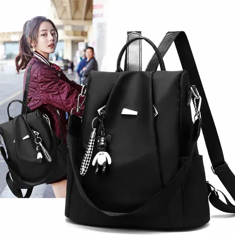Large Capacity Oxford Cloth Travel Backpack Casual Waterproof School Bookbag Fashion Daily Daypack For Women