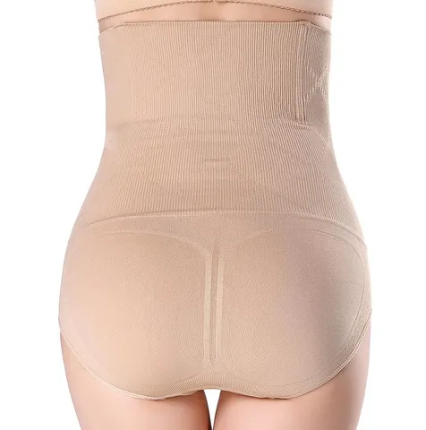 Women High Waist Tummy Control Shaping Shorts Seamless Slimming Body Shaper Panties Underwear Breathable Daily Wear