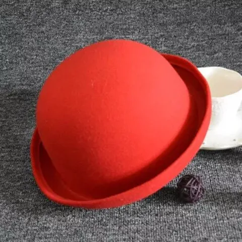 Unisex Polyester Fedora Hat Classic Dome Basin Hat Vintage Jazz Cap Casual Outdoor Sun Protection Spring Autumn