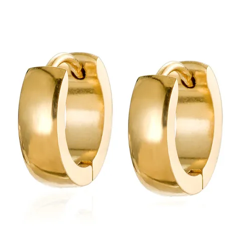 Minimalistische Roestvrijstalen Oorknopjes Voor Heren Dames Geometrische Ronde Gebogen Oppervlak Oorknopjes Mode Sieraden