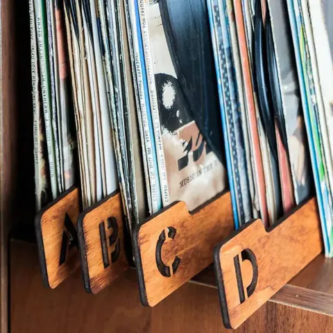 Creative Wooden Letter Bookmarks Boxwood Record Dividers Alphabet Collection For Bookshelf Reading Library Decor
