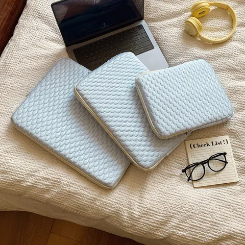 Minimalist Fabric Laptop Bag Protective Sleeve Tablet Inner Case For Universal Portable Notebook Computer Storage