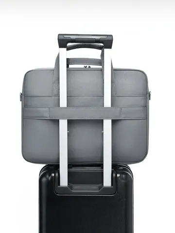 Borsa per Laptop da Lavoro Minimalista per Uomini Donne 16 Pollici Grande Capacità Impermeabile Antiurto Cartella Borsa a Tracolla