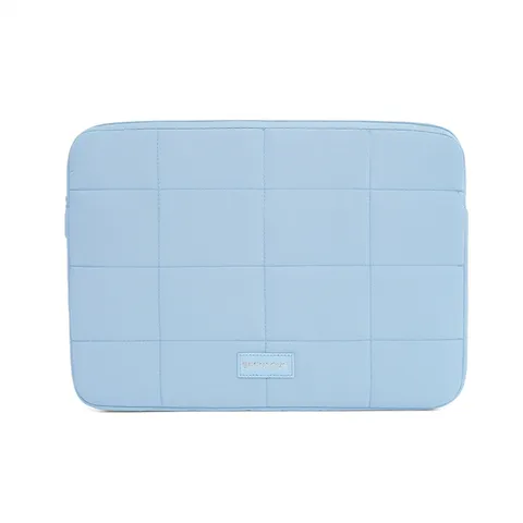 Minimalistische Gesteppte Laptop Hülle Tasche Wasserdichte Schutzhülle Tragbare Business Aktentasche Für Damen Herren