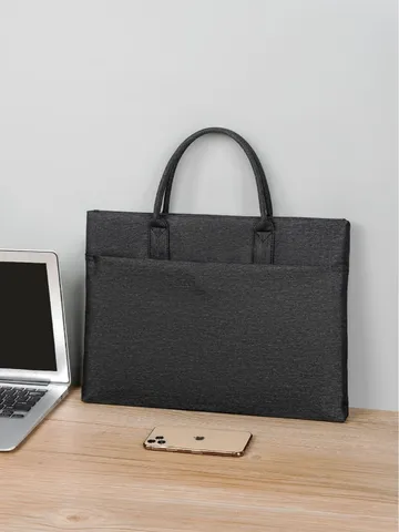 Borsa da Lavoro Casual da Uomo Borsa per Laptop Poliestere Minimalista Urbana Borsa per Computer per Ufficio
