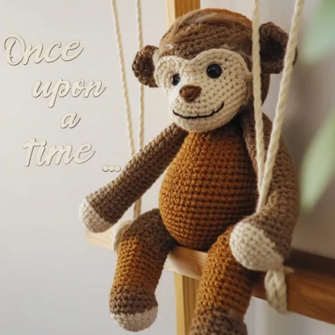 Decorazione Murale in Legno Once Upon A Time Slogan Inglese Segno di Legno Tagliato al Laser Ornamento Sospeso Moderno Minimalista Per Camera da Letto Soggiorno