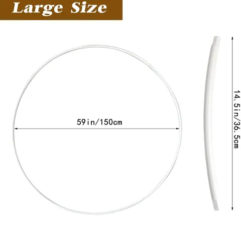 Kit d'Arche de Ballons Ronde Réutilisable en Plastique PE Support Rond pour Mariage Anniversaire Fête Décoration Fond