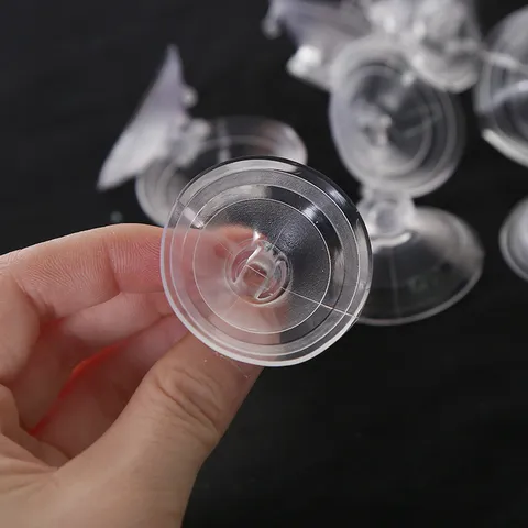 Transparent Plastic Suction Cups Large Size Utility Pads For Wedding Car Decoration And Home Hanging