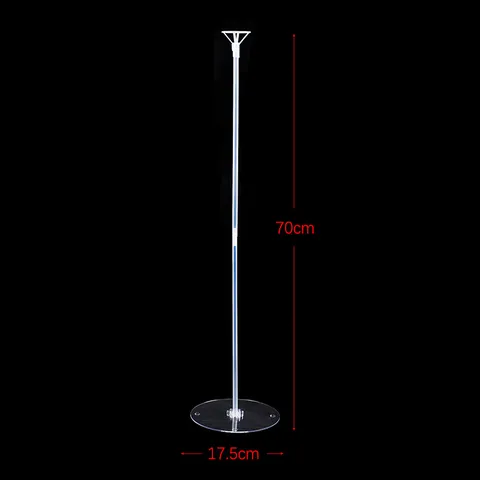 Transparent Plastic Balloon Column Stand Kit Table Balloon Holder For Wedding Birthday Party Decoration Event Supplies