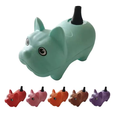 Electric Balloon Pump Cute Dog Shape Portable Air Inflator Machine For Party Balloon Decoration With Multi Plug