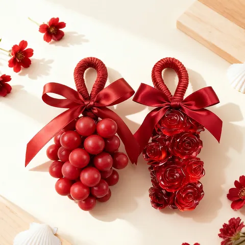 3D Grape Rose String Handmade Soap Silicone Mold DIY Scented Candle Resin Craft Mold For Home Modeling Decoration Jewelry