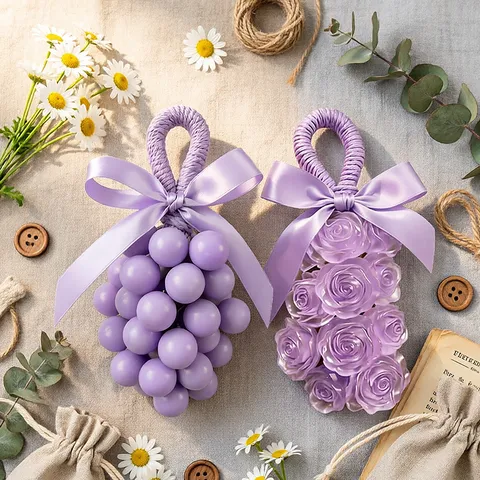 3D Grape Rose String Handmade Soap Silicone Mold DIY Scented Candle Resin Craft Mold For Home Modeling Decoration Jewelry