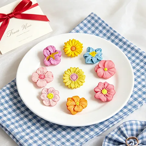 Silikon Blumenform Für Tortendekoration Fondant Schokolade Backen Gänseblümchen Rose Design Zucker Handwerk Backform