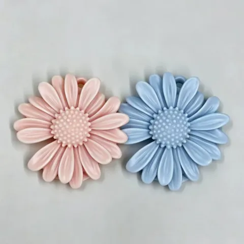 DIY Daisy Chamomile Sunflower Cake Decoration Mold Aromatherapy Candle Soap Chocolate Liquid Silicone Mold