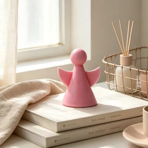 3D Little Angel Silicone Mold For Candle Making DIY Aromatherapy Gypsum Diffuser Stone Handmade Soap Craft Mold Home Decor Gift