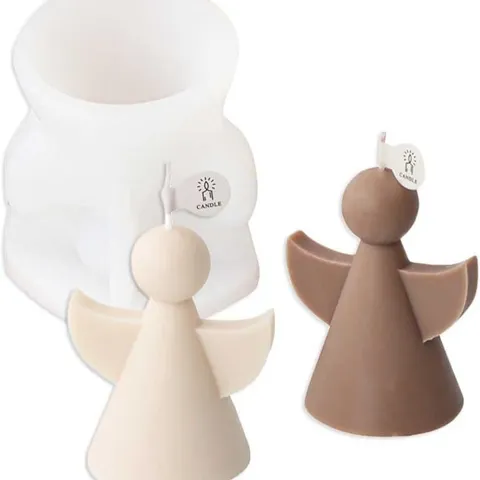 3D Little Angel Silicone Mold For Candle Making DIY Aromatherapy Gypsum Diffuser Stone Handmade Soap Craft Mold Home Decor Gift