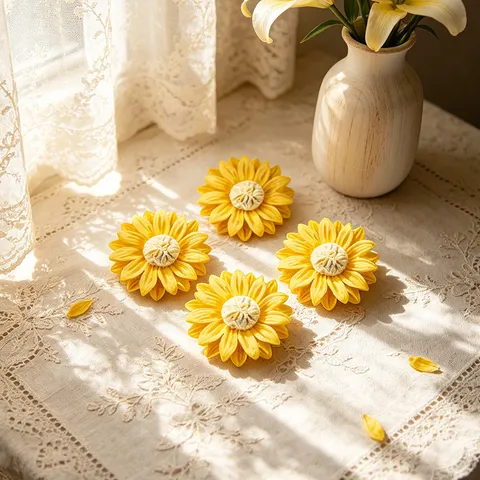 Ins Stijl Mini Bloem Siliconen Vorm Voor DIY Geurkaars Gips Aromatherapie Stenen Roos Madeliefje Zonnebloem Decoratie Handgemaakt Gereedschap