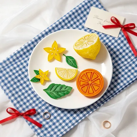 Fruitvorm Siliconen Fondantvorm Kers Citroen Sinaasappel Chocolade Snoep Taart Decoratie Bakgereedschap Keuken Siliconen Vormen