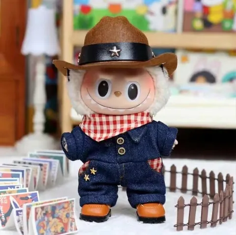 Huisdier Mini Cowboyhoed Western Stijl Vilten Hoed Voor Kleine Honden Katten Feest Kostuum Accessoires Verstelbaar Met Ster Studs