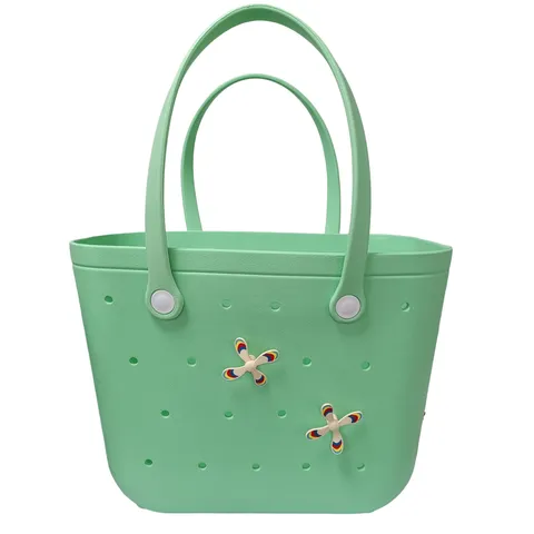 Cute Rotating Windmill Shoe Charms And Bag Buckle DIY Cartoon Accessories For Clog Shoes And Beach Bags