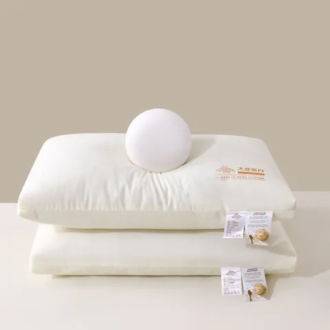 Soybean Fiber Pillow Core Home Neck Protection Sleep Support Comfortable Soft Bed Pillow For Dormitory Bedroom Adults