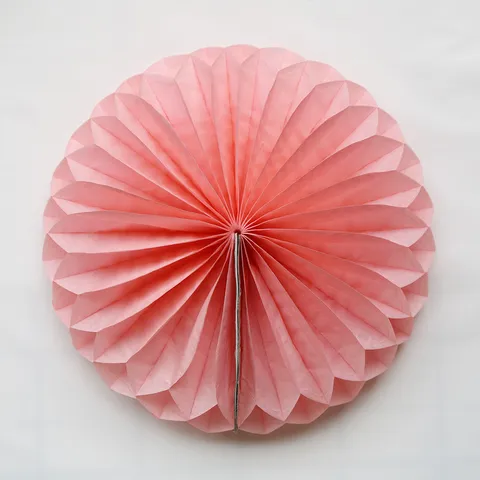 Ornement Suspendu en Papier Coloré Boule en Nid d' Abeille Sphère Pliable Pour Fête Mariage Décoration