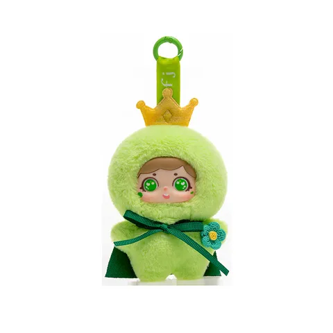 MBTI Personality Mini Vinyl Plush Doll Keychain Cute Cartoon Animal Bag Pendant Backpack Hanging Ornament