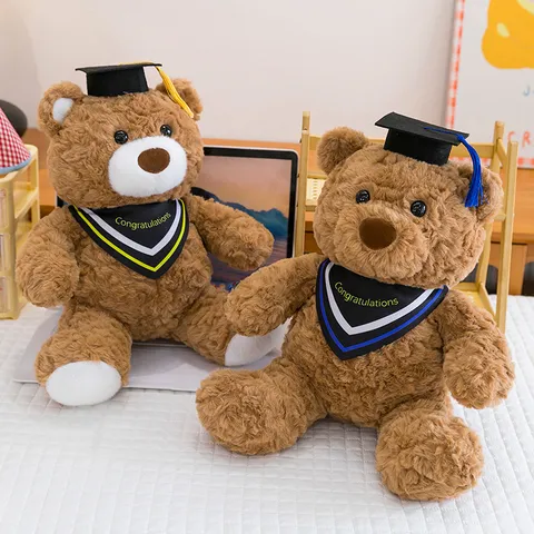 Abschluss Teddybär Plüschtier Doktor Bär Kuscheltier Süße Abschluss Saison Souvenir Geschenk Für Schüler Kinder