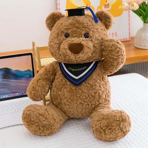 Abschluss Teddybär Plüschtier Doktor Bär Kuscheltier Süße Abschluss Saison Souvenir Geschenk Für Schüler Kinder