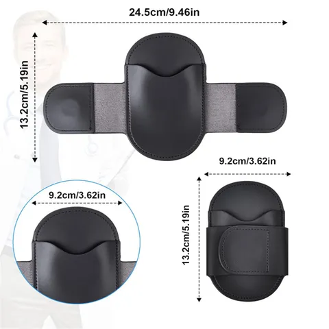 Portable PU Leather Stethoscope Storage Pouch Medical Holster Waist Hanging Tool Bag For Nurses Doctors