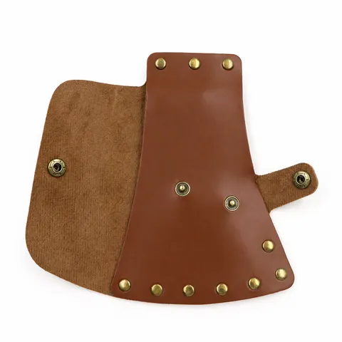 Outdoor Leder Axt Schutzhülle Tragbar Camping Axt Klinge Leder Scheide