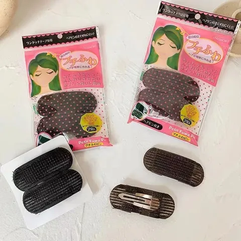 Haarvolumen Schwammkissen Unsichtbarer Ansatzheber Strass Haarspange Haarzubehör Für Damen Styling-Werkzeug