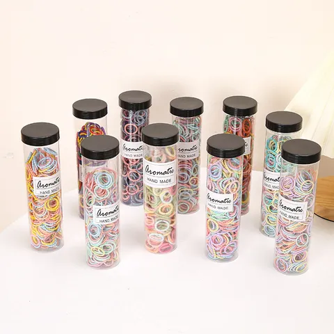 Kinder Haarelastiekjes Elastische Elastiekjes Schattige Kleine Haartouwen Kleurrijke Haaraccessoires Voor Peuter Meisjes