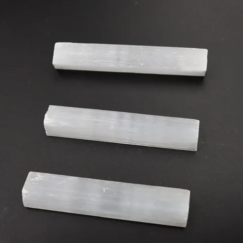 Natural White Selenite Crystal Wand Raw Stone Pillar For Home Decor Meditation Healing Selenite Stick Reiki Stone Ornament
