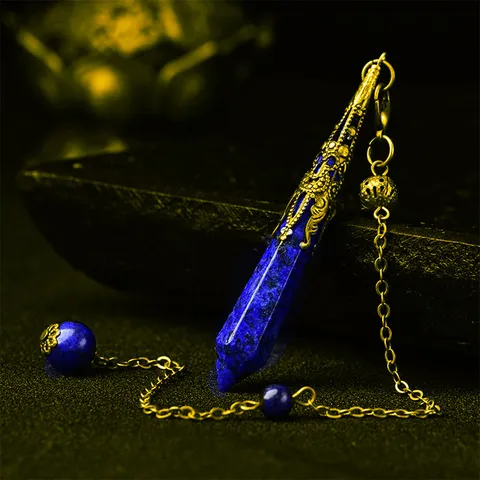Natural Stone Alloy Hexagonal Point Pendant Necklace Yoga Meditation Healing Crystal Pendants For Women Men Jewelry