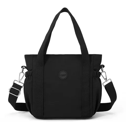 Sac Fourre-tout en Nylon Grande Capacité pour Femmes Sac à Main Bandoulière Décontracté Léger Avec Double Poignée Multi-poches Voyages Quotidien