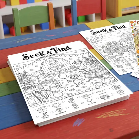 Pósteres Para Colorear Para Niños Tema Buscar Y Encontrar Arte De Línea Papel Pintura Dibujos Animados Granja Hojas Educativas Actividad Infantil