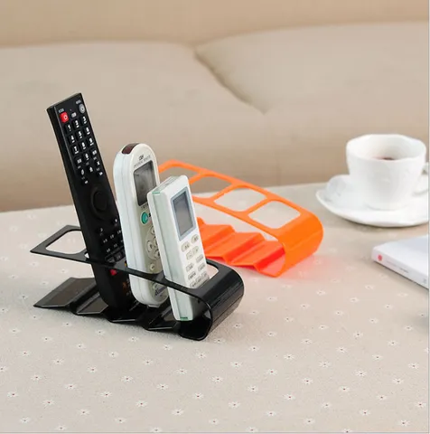 Support De Rangement Pour Télécommande À 4 Grilles En Plastique Organisateur De Bureau Multifonctionnel Pour Maison Bureau