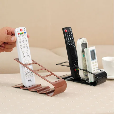 Support De Rangement Pour Télécommande À 4 Grilles En Plastique Organisateur De Bureau Multifonctionnel Pour Maison Bureau