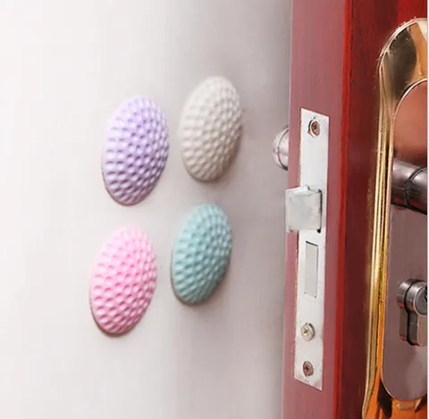 Tapis Anti-Collision Mural en Silicone Épaissi Derrière Porte Silencieux