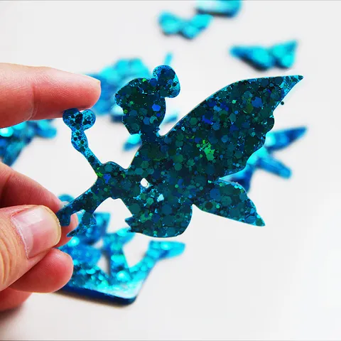 Silikonform Elfen Fee Schmetterling Form DIY Kristall Epoxidharz Gussform Für Handwerk