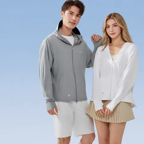 Unisex Sun Protection Clothing UV Protection Loose Hooded Jacket Long Sleeve Outdoor Casual Sports Sun Protective Outerwear