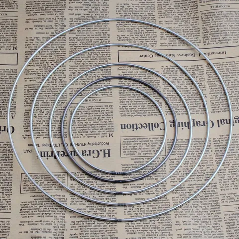 Metallreifen Für Traumfänger DIY Bastelbedarf Rund Sternform Eisenringe Makramee Blumenkranz Wandbehang Dekor