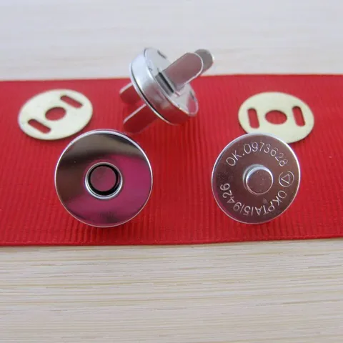 DIY Metalen Magnetische Gesp Sets Voor Tas Portemonnee Leer Crafting Onderdelen Sluiting Hardware Tas Accessoires