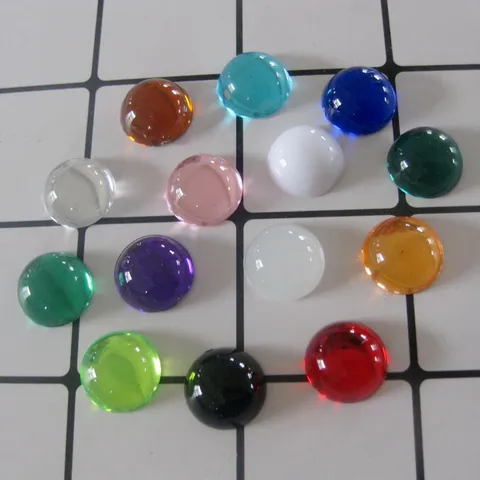 DIY 16mm Smooth Semi-Circular Acrylic Cabochons Flatback Pearl Luster Gems For Jewelry Making Hair Accessories Handcrafting Craft Supplies