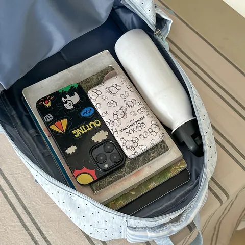 Japanse Stijl Rugzak met Stippen Vrouwen Lichtgewicht Nylon Schooltas Student Kawaii Reisrugzak Mode Meisje Rugzak