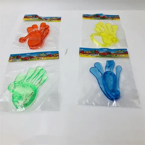 Nostalgic Elastic Sticky Palm Toy Fun Prank Stress Relief Toy Colorful Stretchy Sticky Hand Novelty Toy For Kids Party