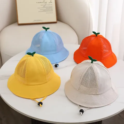 Kinder Baby Anglerhut Mit 3D Sprosse Mesh Atmungsaktiv Sonnenhut Für Jungen Mädchen Kleinkind Verstellbarer Baumwolle Sonnenschutz Kappe